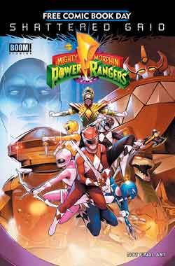 Mighty Morphin Power Rangers FCBD - Free comic book day 2018