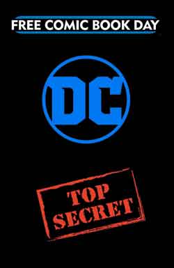 DC Comics top secret book FCBD - Free comic book day 2018