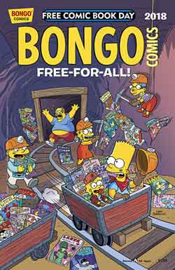 Bongo Free-For-All FCBD - Free comic book day 2018