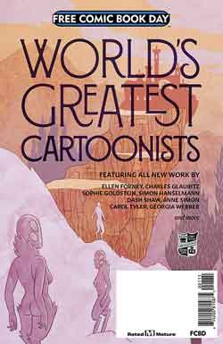 World's greatest Cartoonists FCBD - Free comic book day 2018