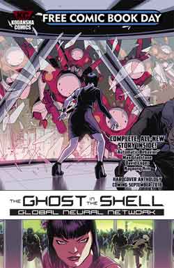 Ghost in the shell FCBD - Free comic book day 2018