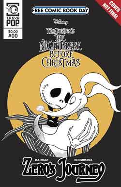 The nightmare before christmas FCBD - Free comic book day 2018