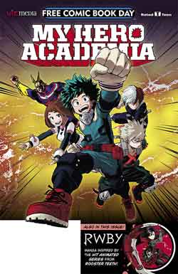 My hero Academia FCBD - Free comic book day 2018