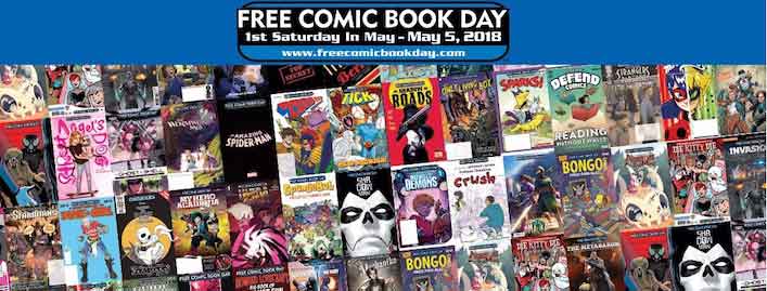 Free Comic Book Day 2018