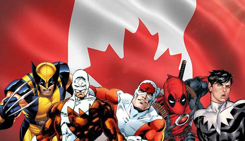 Canadian Comic Book Characters