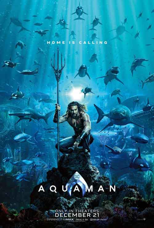 DC Aquaman movie poster